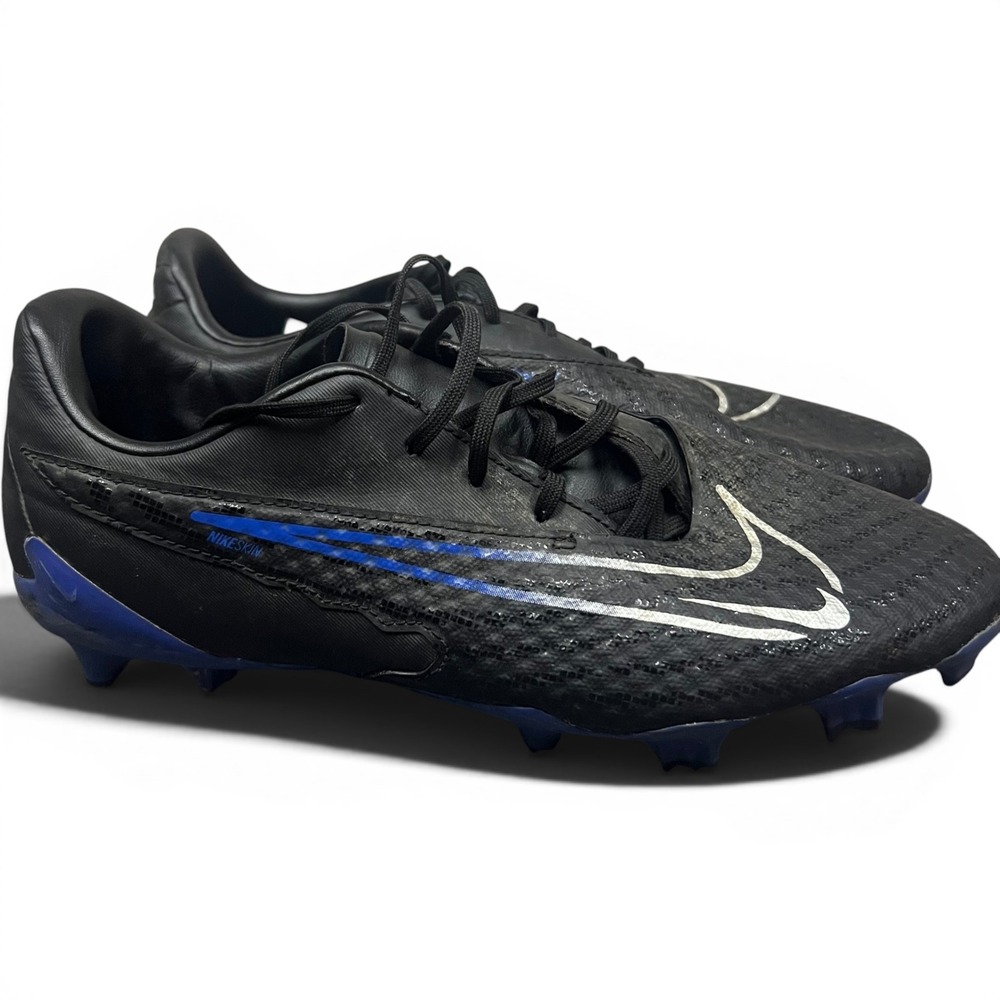 Nike Phantom GX Academy MG Soccer Cleats Black Blue DD9473-040 Mens 8 fg boots - Picture 2 of 9